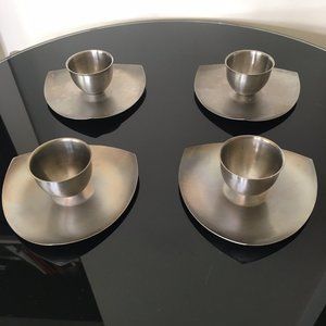 MCM 4 Set Stainless Steel Egg Cups